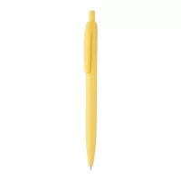 kuličkové pero žlutá s potiskem loga