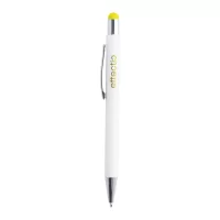 kuličkové pero žlutá s potiskem loga - foto 3