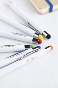 kuličkové pero žlutá s potiskem loga - foto 5