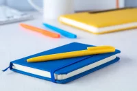 kuličkové pero žlutá s potiskem loga - foto 2