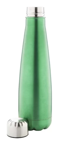 láhev z nerez oceli zelená s potiskem loga - foto 2