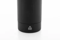 láhev z recyklované nerezové oceli černá s potiskem loga - foto 3