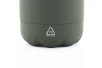 láhev z recyklované nerezové oceli zelená s potiskem loga - foto 3