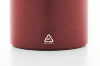 láhev z recyklovaného hliníku červená s potiskem loga - foto 5