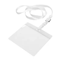 lanyard bílá s potiskem loga