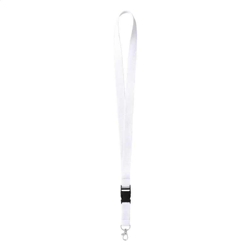lanyard bílá — reklamní předmět s vlastním potiskem lanyard bílá s potiskem loga