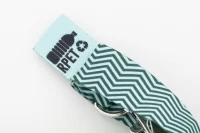 lanyard RPET s držákem na mobilní telefon bílá s potiskem loga - foto 11