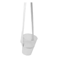 lanyard s držákem na láhve bílá s potiskem loga - foto 2