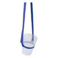 lanyard s držákem na láhve modrá s potiskem loga - foto 2