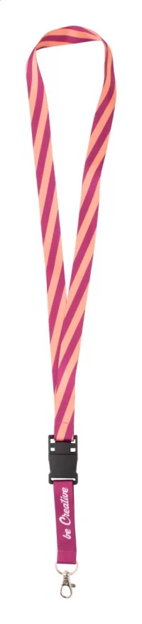 lanyard se sublimací bílá s potiskem loga - foto 6