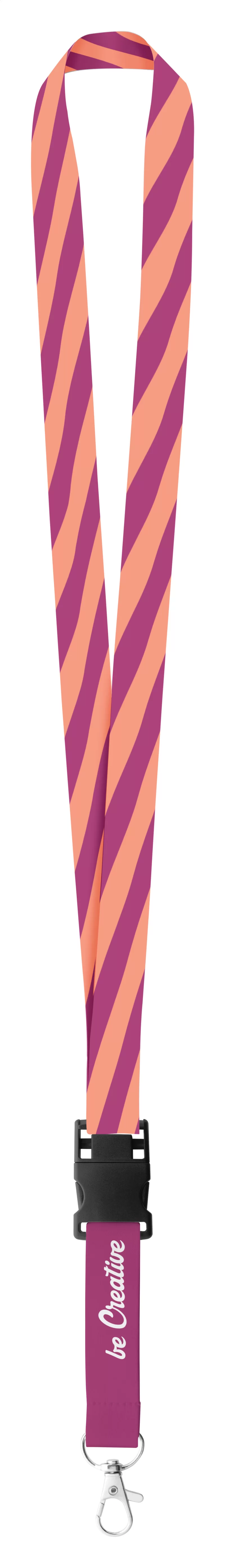 lanyard se sublimací bílá — reklamní předmět s vlastním potiskem lanyard se sublimací bílá s potiskem loga