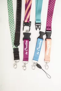 lanyard se sublimací na zakázku bílá s potiskem loga - foto 8
