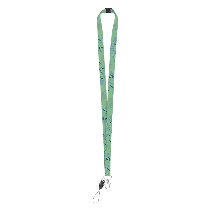 lanyard se sublimací na zakázku bílá s potiskem loga