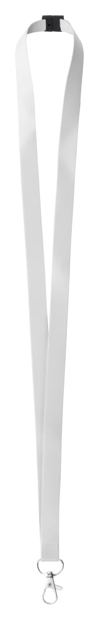 lanyard se sublimací na zakázku bílá s potiskem loga - foto 2