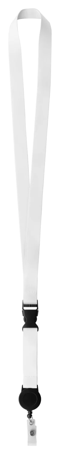 lanyard se sublimací na zakázku bílá s potiskem loga - foto 2