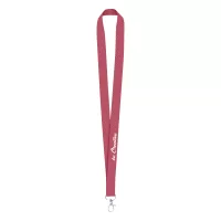 lanyard se sublimací na zakázku bílá s potiskem loga