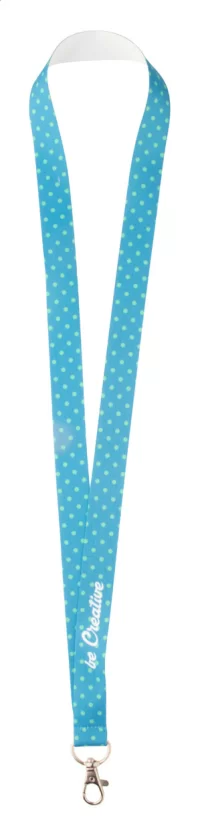 lanyard se sublimací na zakázku bílá s potiskem loga - foto 5