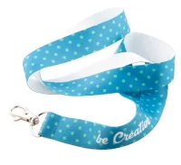 lanyard se sublimací na zakázku bílá s potiskem loga - foto 6