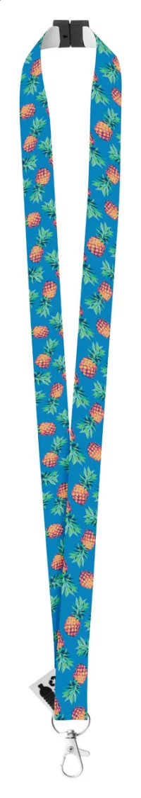 lanyard se sublimací na zakázku bílá s potiskem loga - foto 4