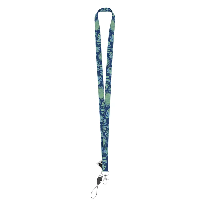 lanyard se sublimací na zakázku bílá s potiskem loga