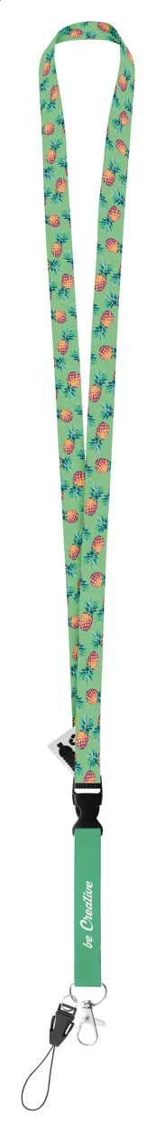 lanyard se sublimací na zakázku bílá s potiskem loga - foto 3