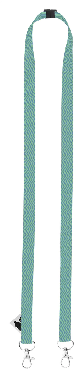 lanyard se sublimací na zakázku bílá s potiskem loga