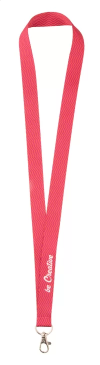 lanyard se sublimací na zakázku bílá s potiskem loga - foto 4