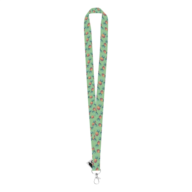 lanyard se sublimací na zakázku bílá s potiskem loga