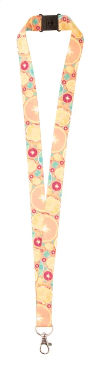 lanyard se sublimací na zakázku bílá s potiskem loga - foto 4