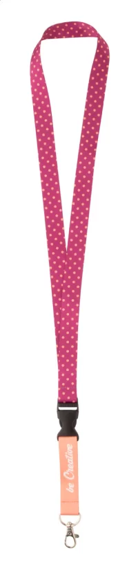 lanyard se sublimací na zakázku bílá s potiskem loga - foto 4