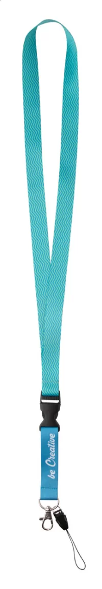 lanyard se sublimací na zakázku bílá s potiskem loga - foto 5