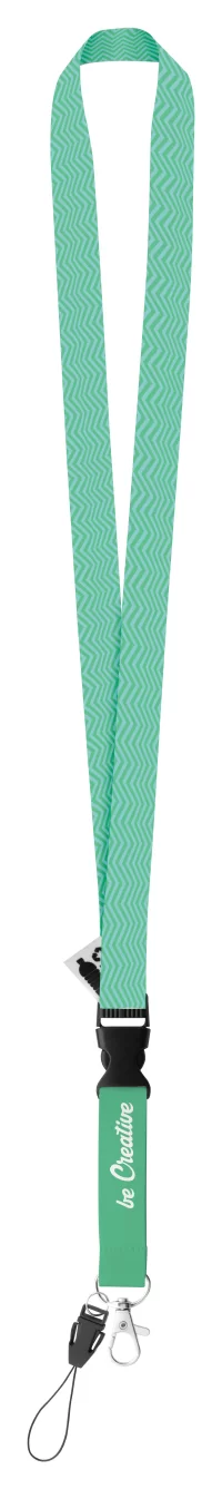 lanyard se sublimací na zakázku bílá s potiskem loga