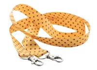 lanyard se sublimací na zakázku bílá s potiskem loga - foto 2