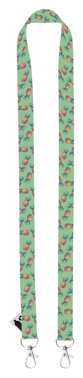 lanyard se sublimací na zakázku bílá s potiskem loga