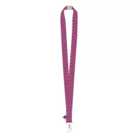 lanyard se sublimací na zakázku bílá s potiskem loga