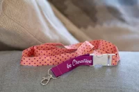 lanyard se sublimací na zakázku bílá s potiskem loga - foto 5