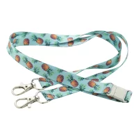 lanyard se sublimací na zakázku bílá s potiskem loga - foto 4