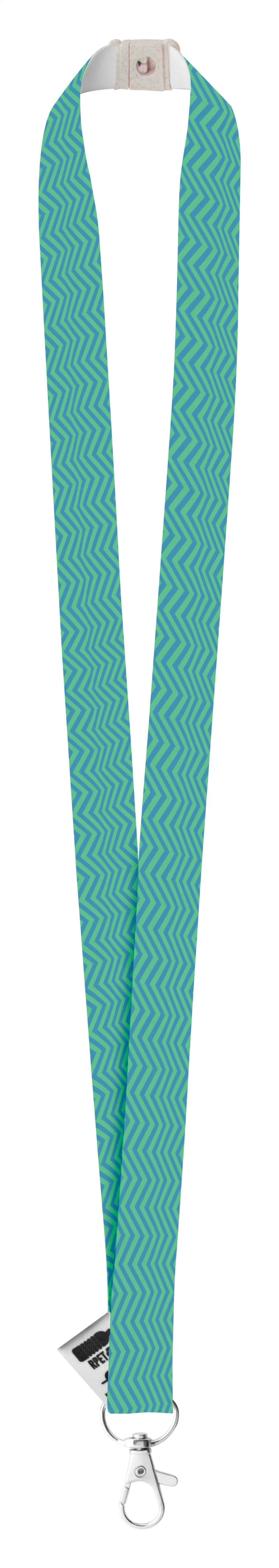 lanyard se sublimací na zakázku bílá s potiskem loga