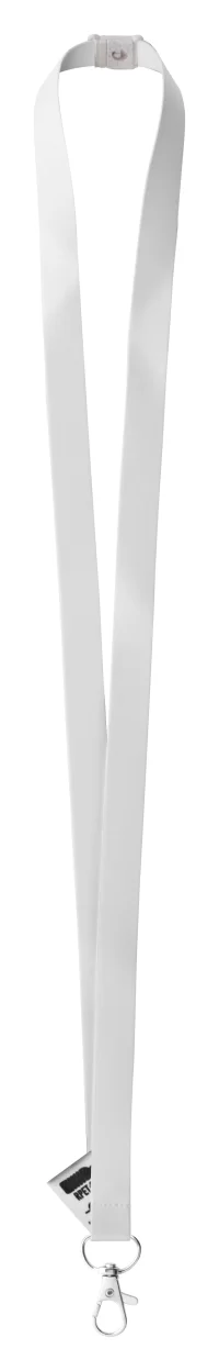 lanyard se sublimací na zakázku bílá s potiskem loga - foto 2
