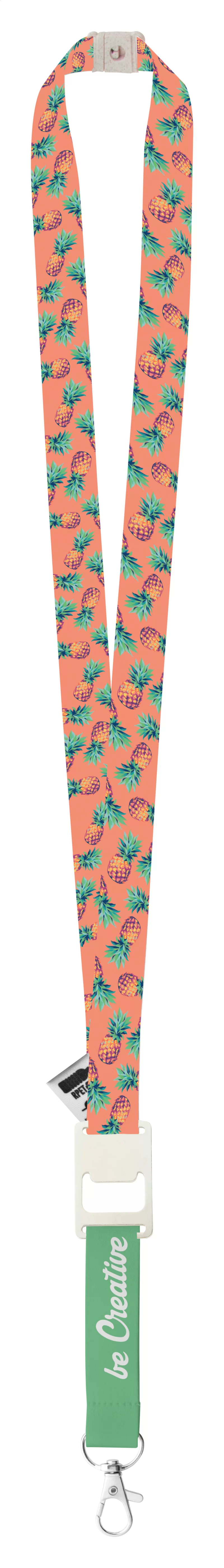 lanyard se sublimací na zakázku bílá s potiskem loga