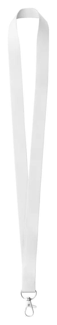 lanyard se sublimací na zakázku bílá s potiskem loga - foto 2