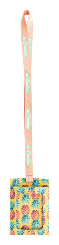 lanyard se sublimací na zakázku bílá s potiskem loga - foto 3