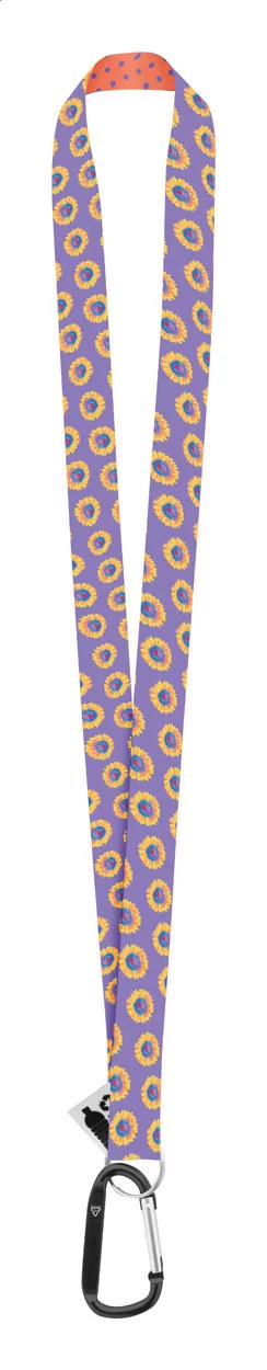 lanyard se sublimací na zakázku černá s potiskem loga