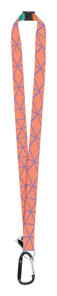 lanyard se sublimací na zakázku černá s potiskem loga