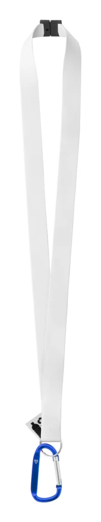 lanyard se sublimací na zakázku modrá s potiskem loga - foto 2