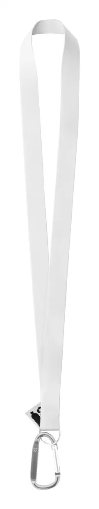 lanyard se sublimací na zakázku stříbrná s potiskem loga - foto 2