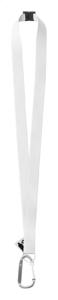 lanyard se sublimací na zakázku stříbrná s potiskem loga - foto 2