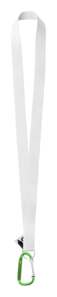 lanyard se sublimací na zakázku zelená s potiskem loga - foto 2