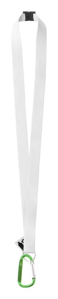 lanyard se sublimací na zakázku zelená s potiskem loga - foto 2