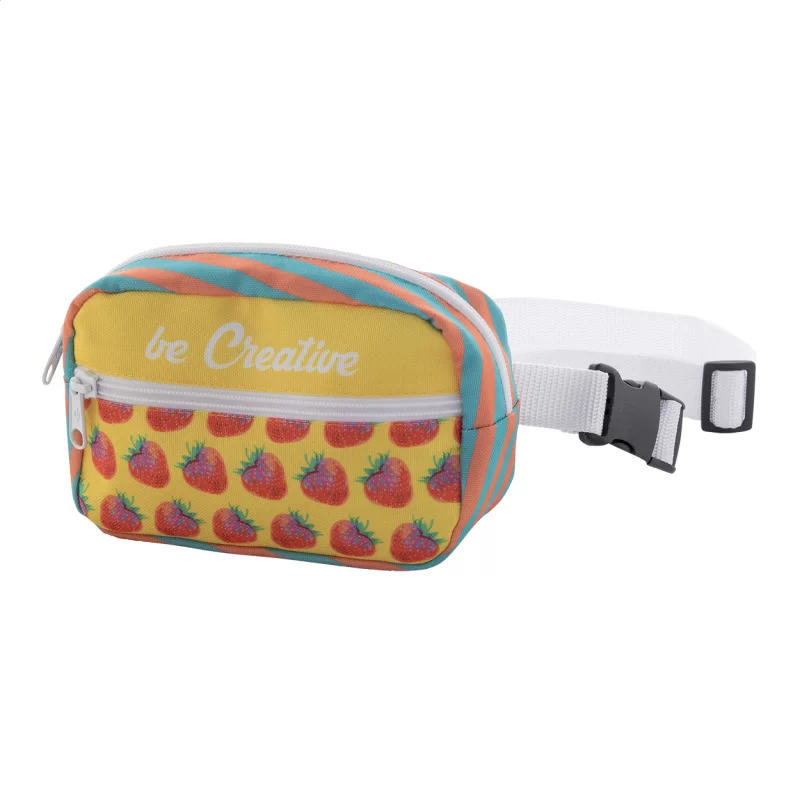 ledvinka na zakázku bílá s potiskem loga